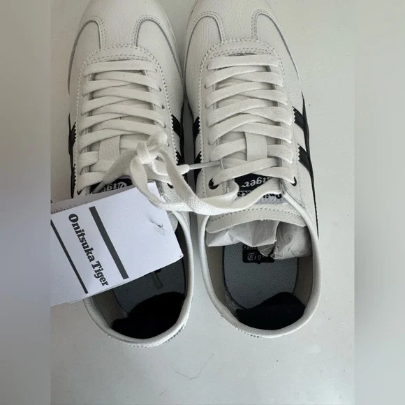 New Onitsuka Tiger Mexico 66 "White / black" size 8 - Picture 9 of 12